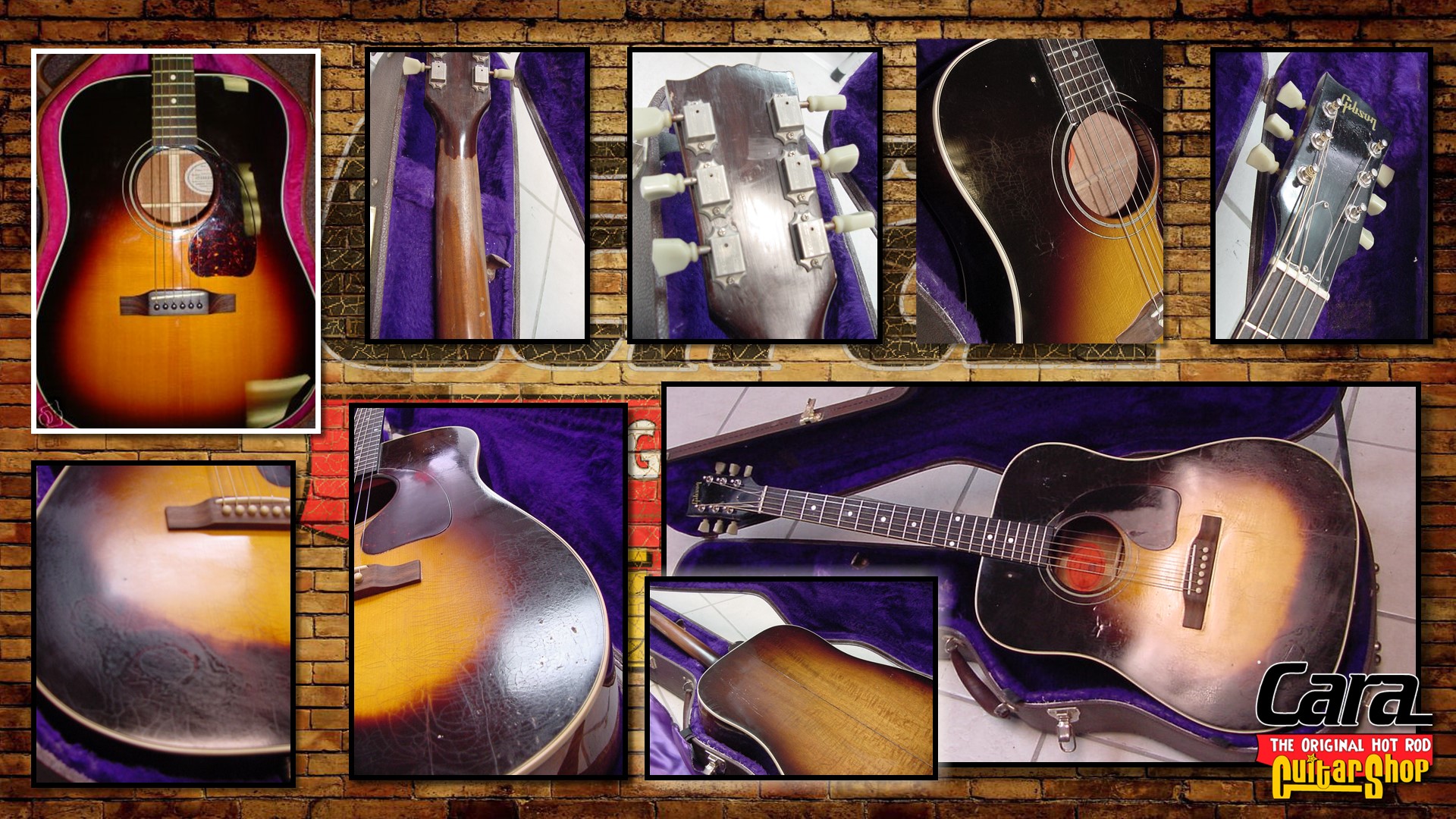 Cara Gibson J30 Acoustic Roadworn Relic 1